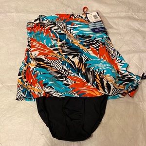 NWT - Shape Solver Tummy Control one-piece swimsuit